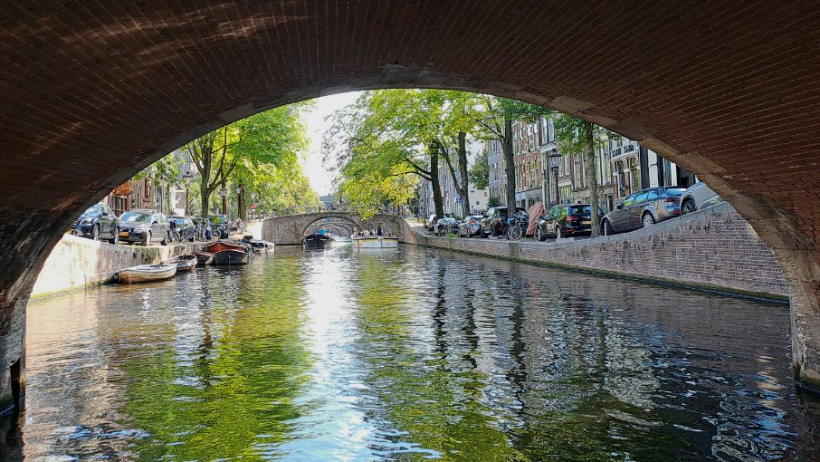 Amsterdam putopis, vožnja kanalima